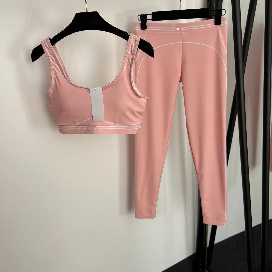 Pilates Yoga Top - Tank Top and Pants Two Piece