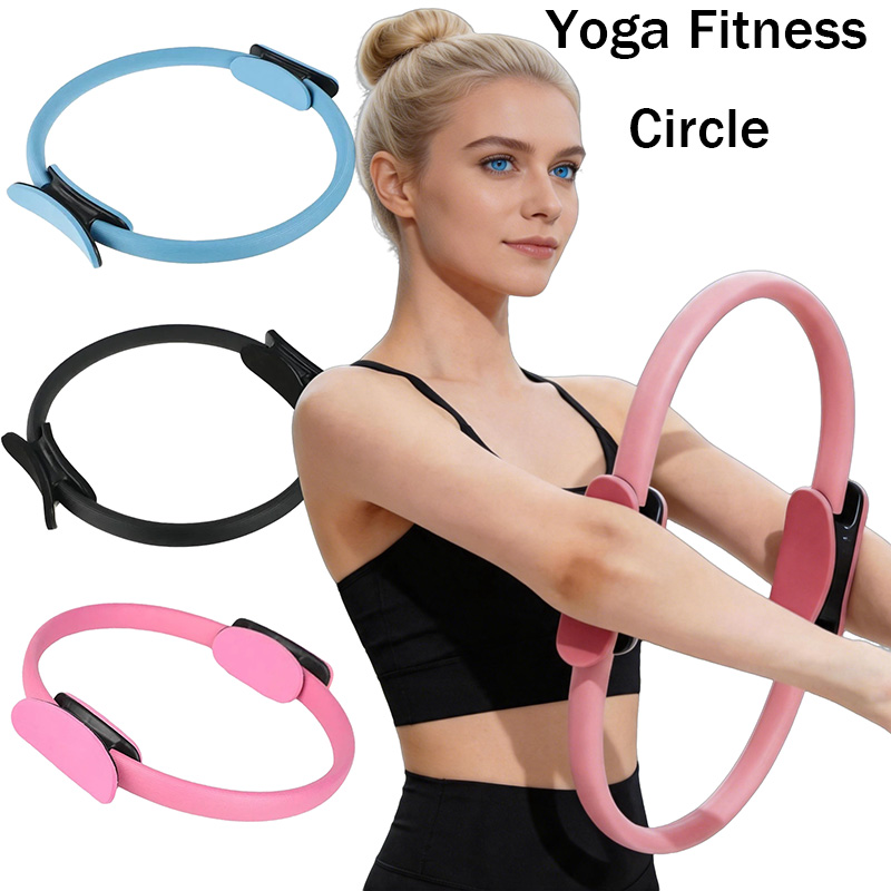 Pilates Yoga Resistance Ring - Pilates Ring Elastic Yoga Fitness Circle
