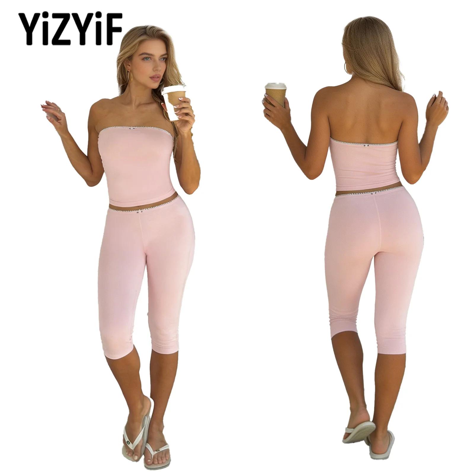 Women Yoga Outfit Strapless Tu - огляд і ціна Pilates Yoga Top