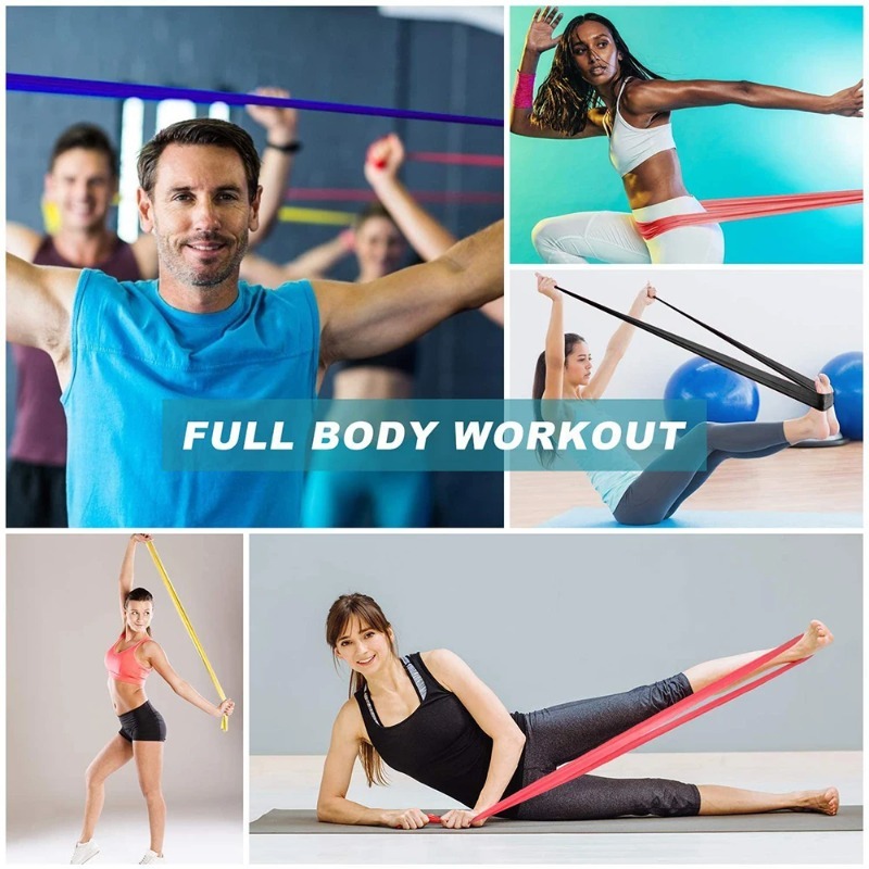 Natural Latex Resistance Bands - огляд і ціна Pilates Yoga Board