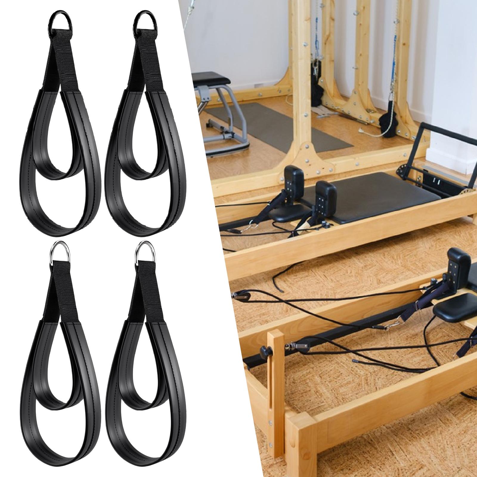 2x D Rings Strap Handle Multif - огляд і ціна Pilates Yoga Ring Exercises