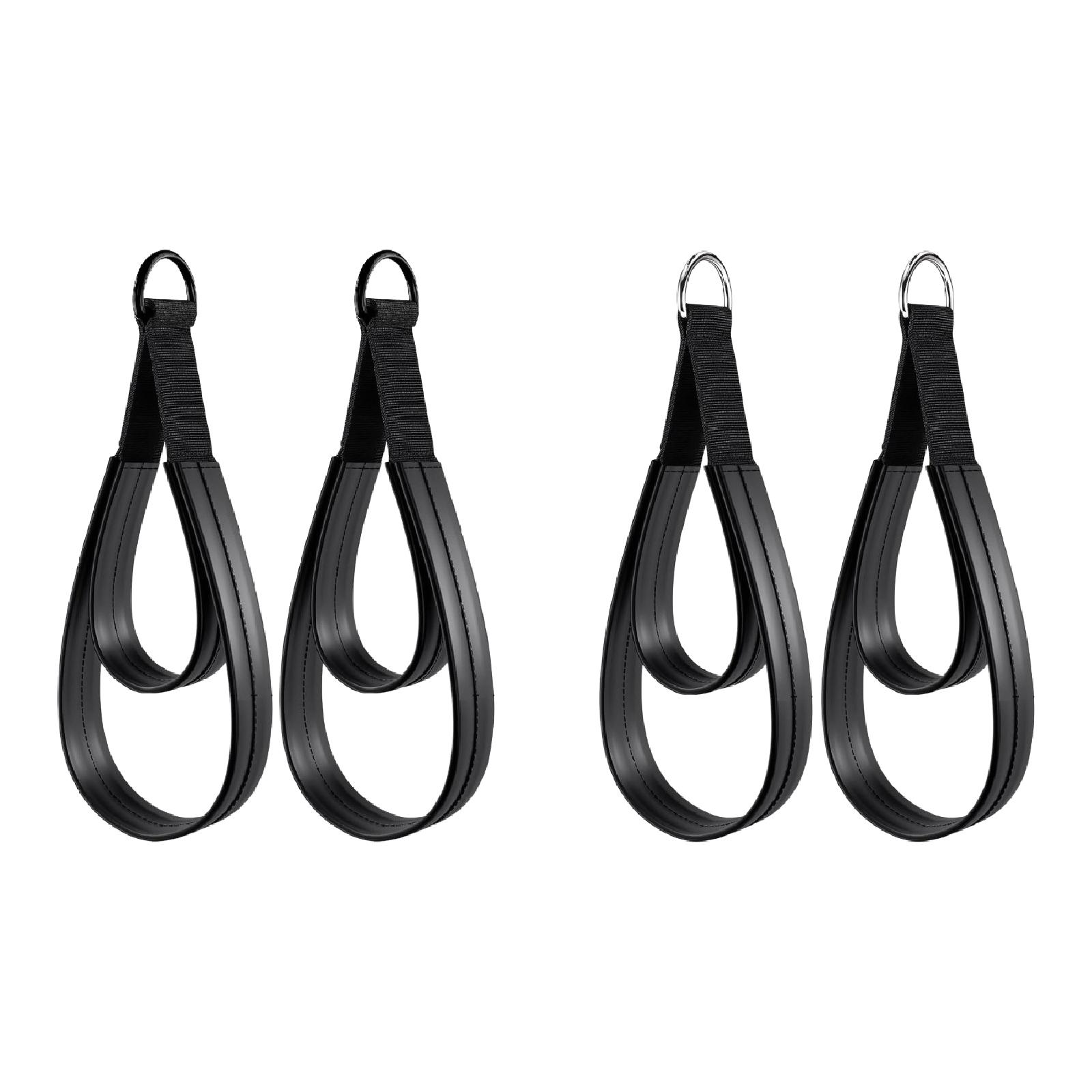 2x D Rings Strap Handle Multif - огляд і ціна Pilates Yoga Ring Exercises