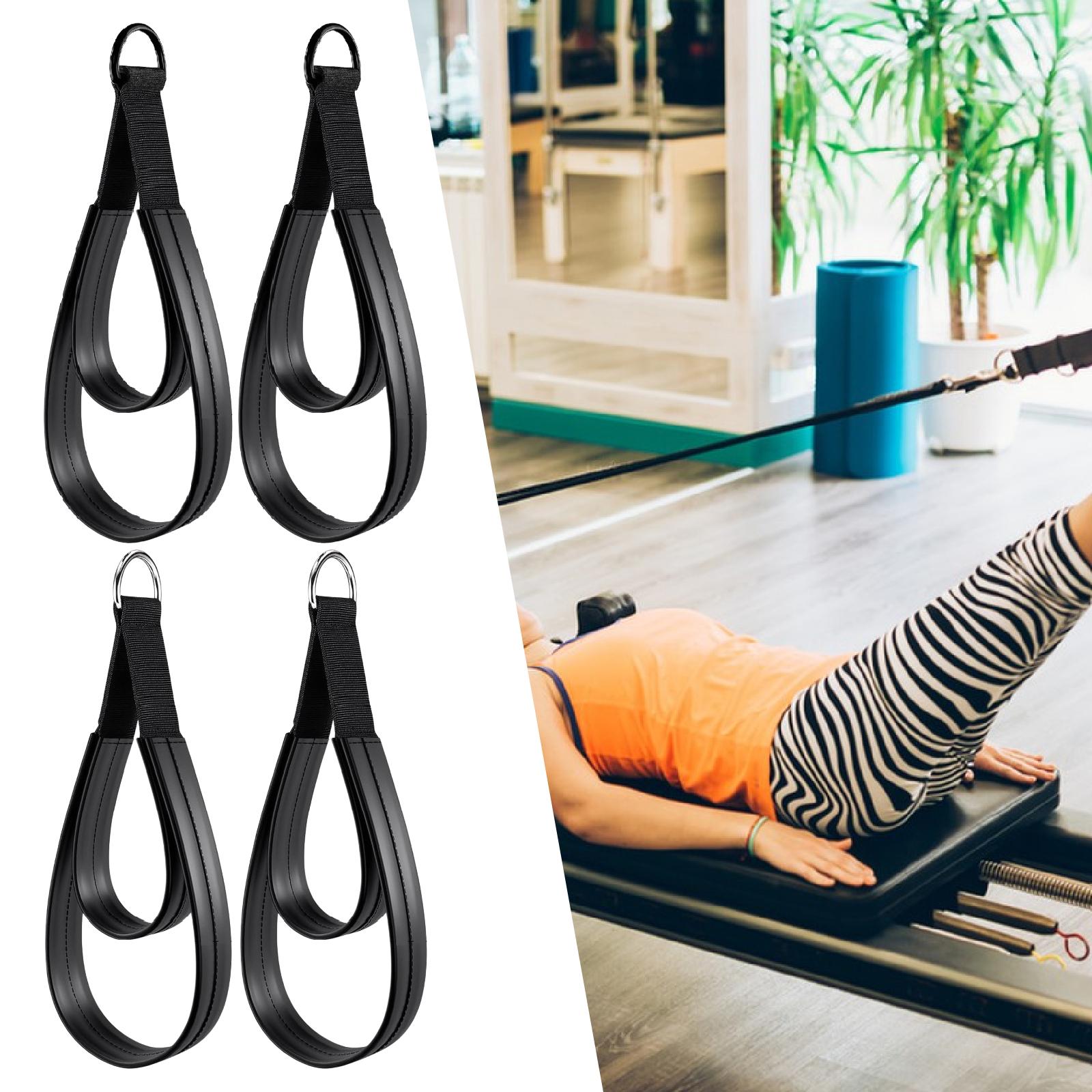 2x D Rings Strap Handle Multif - огляд і ціна Pilates Yoga Ring Exercises