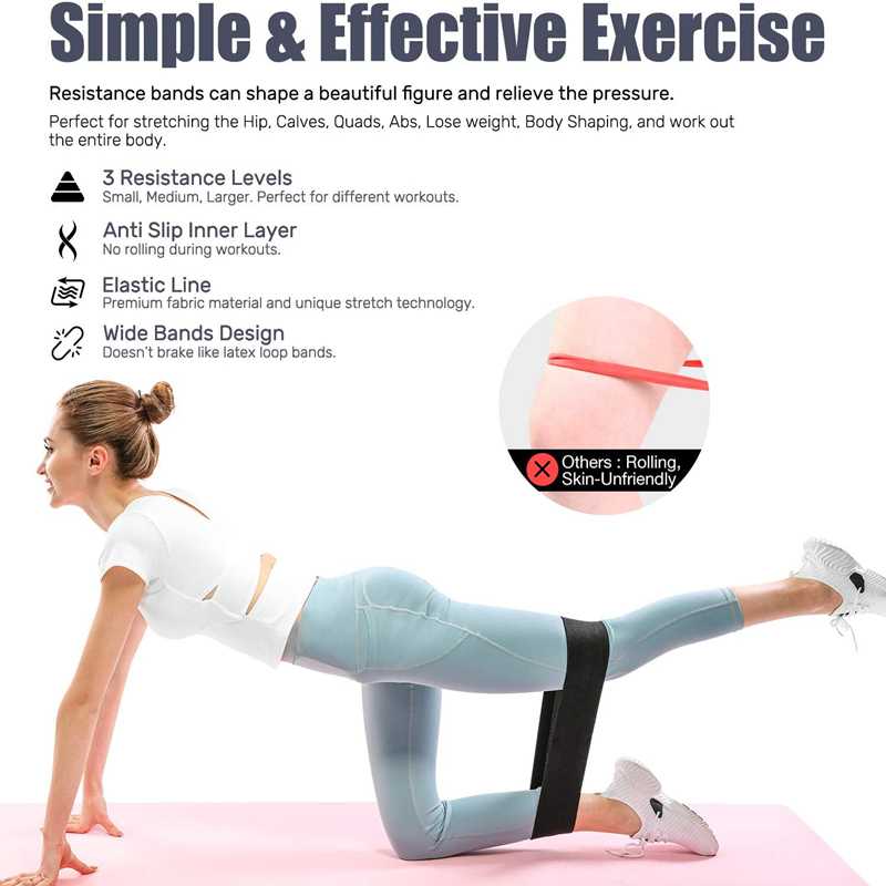 3PCS Women Men Fabric Resistan - огляд і ціна Pilates Yoga Board