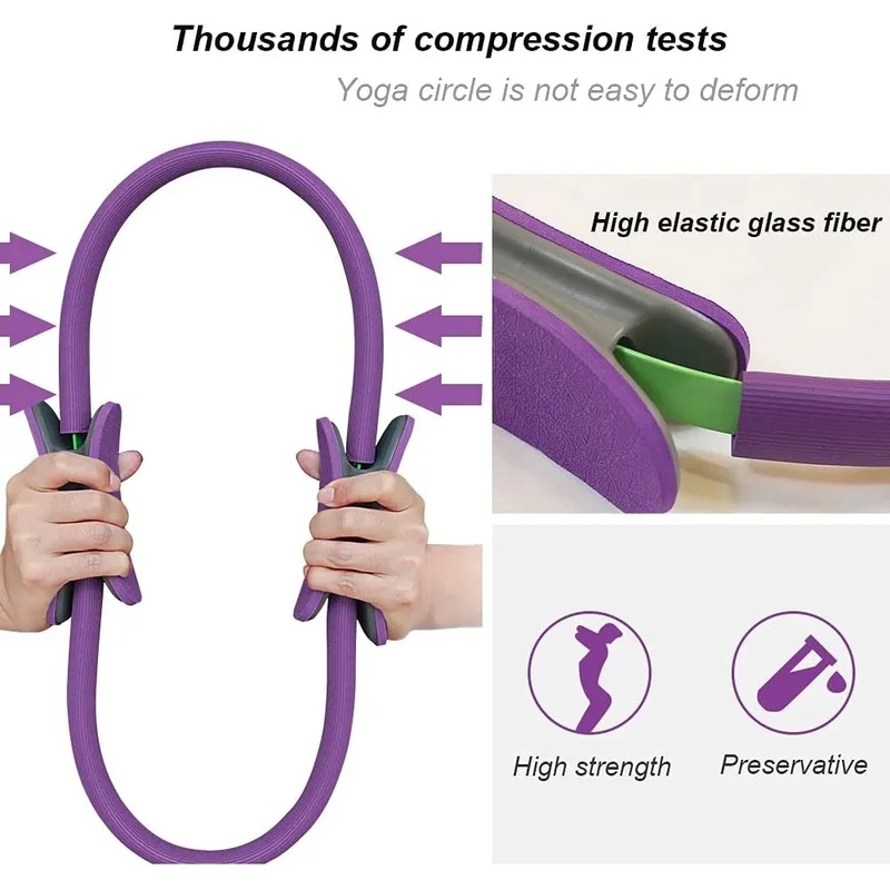 1Pc Non Slip Yoga Pilates Resi - огляд і ціна Pilates Yoga Resistance Ring