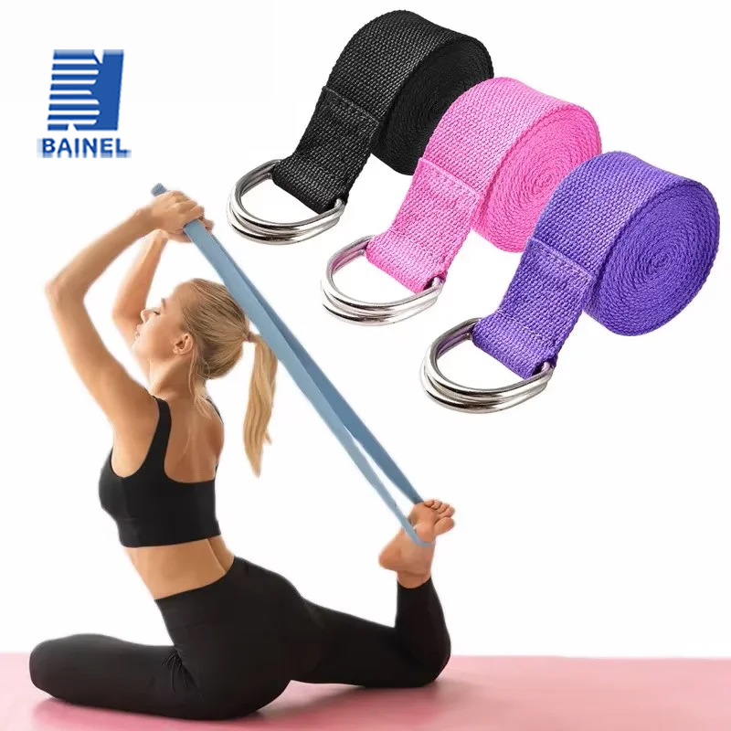 183*3.8cm Yoga Strap Cotton Ex - огляд і ціна Pilates Yoga Ring Exercises