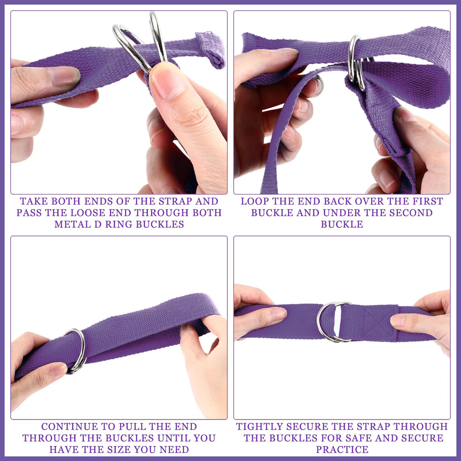 183*3.8cm Yoga Strap Cotton Ex - огляд і ціна Pilates Yoga Ring Exercises