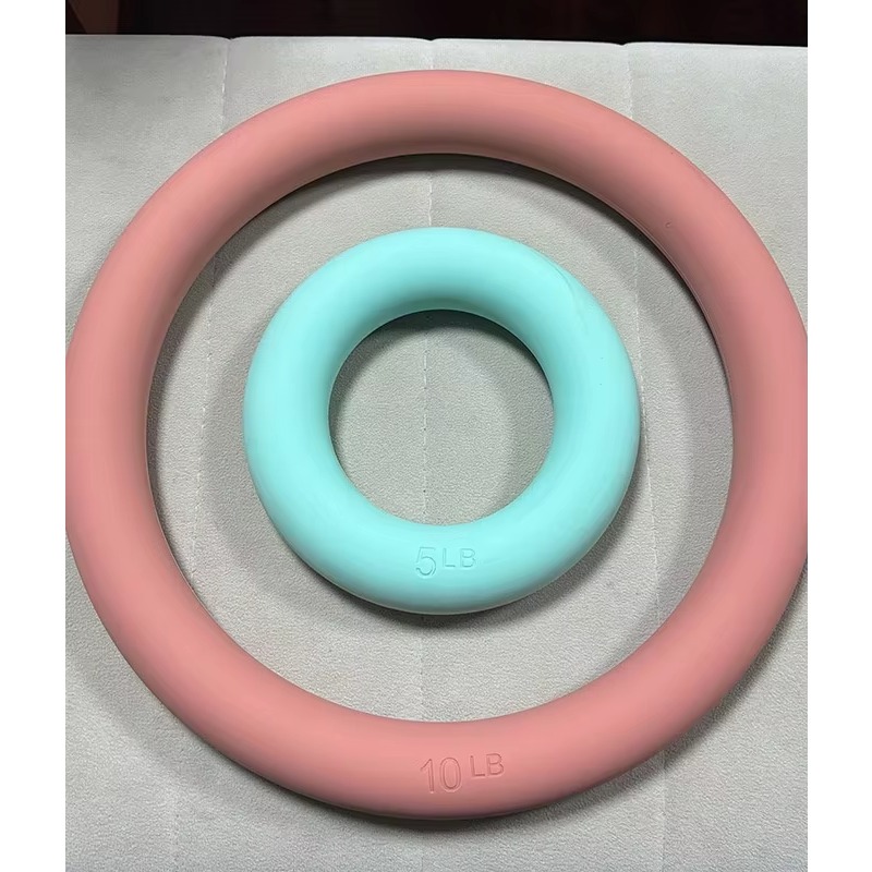 Circular Iron Ring Auxiliary T - огляд і ціна Pilates Yoga Ring Exercises