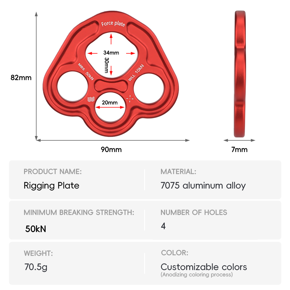 50KN Yoga Force Plate Rigging  - огляд і ціна Pilates Yoga Board