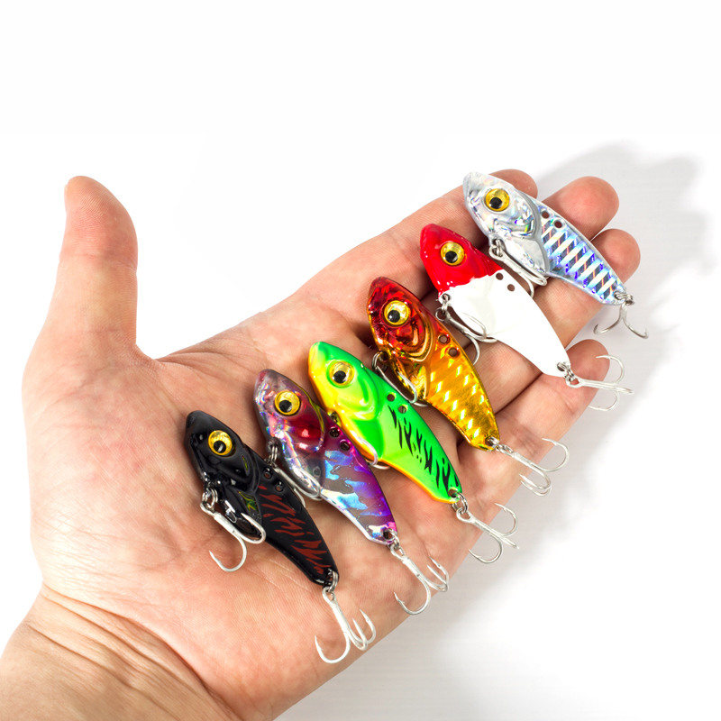 6PCS Metal VIB Lure 5g 7g 10g  - огляд і ціна Balance Board Wobble