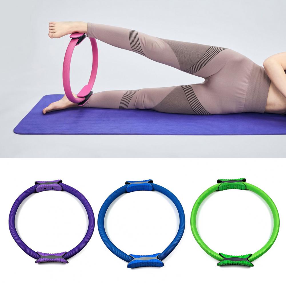 Elastic Pilates Ring Non-slip  - огляд і ціна Pilates Yoga Ring Exercises