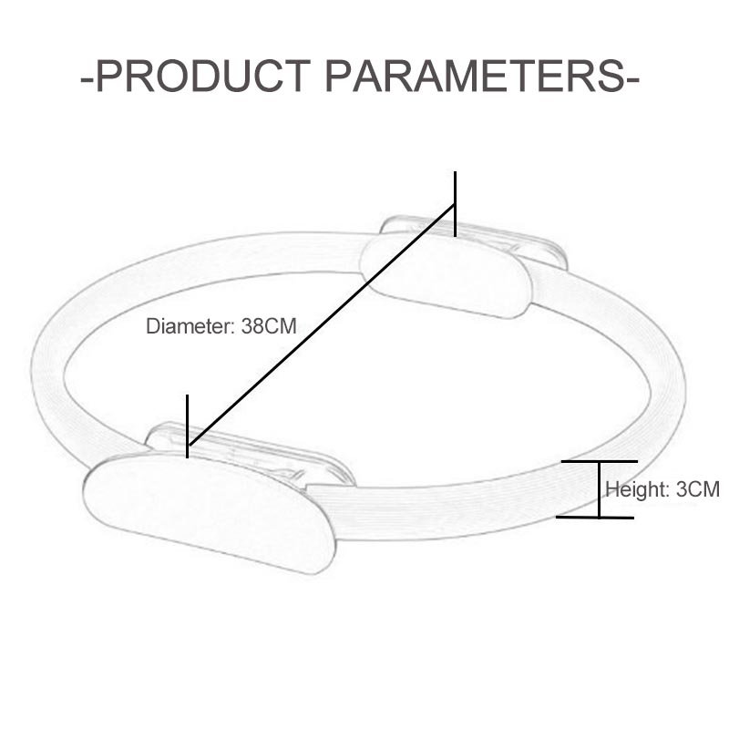 Pilates Ring Elastic Yoga Fitn - огляд і ціна Pilates Yoga Resistance Ring