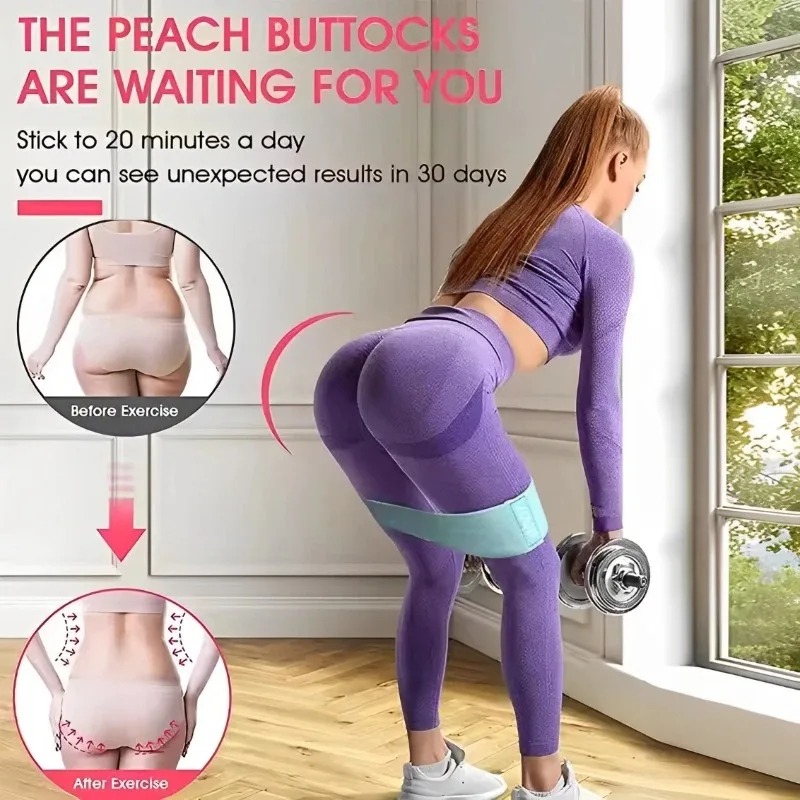3Pcs Fabric Resistance Hip Boo - огляд і ціна Pilates Yoga Board