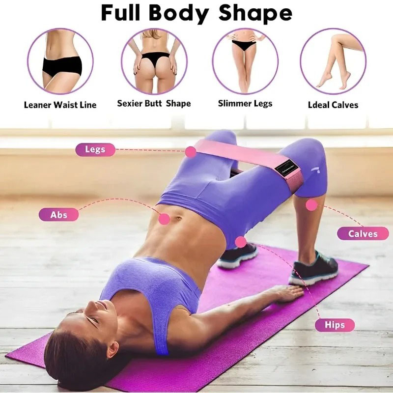 3Pcs Fabric Resistance Hip Boo - огляд і ціна Pilates Yoga Board