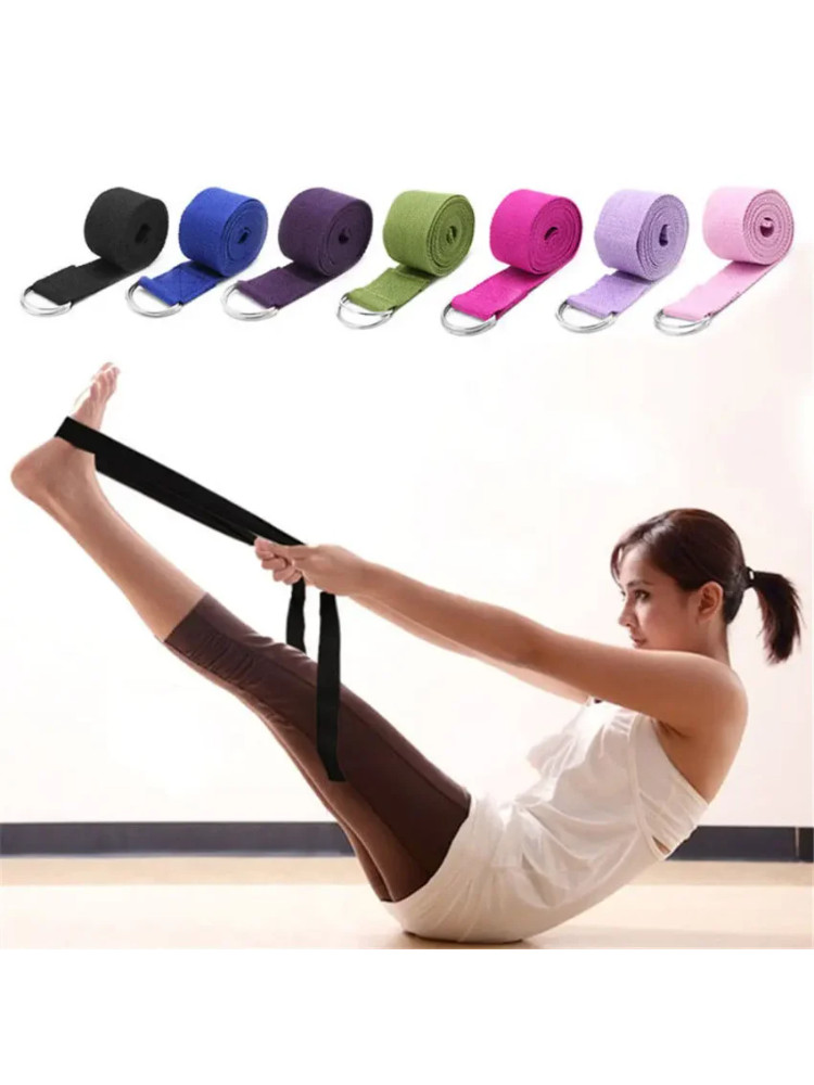 180cm Sport Yoga Strap Durable - огляд і ціна Pilates Yoga Ring Exercises